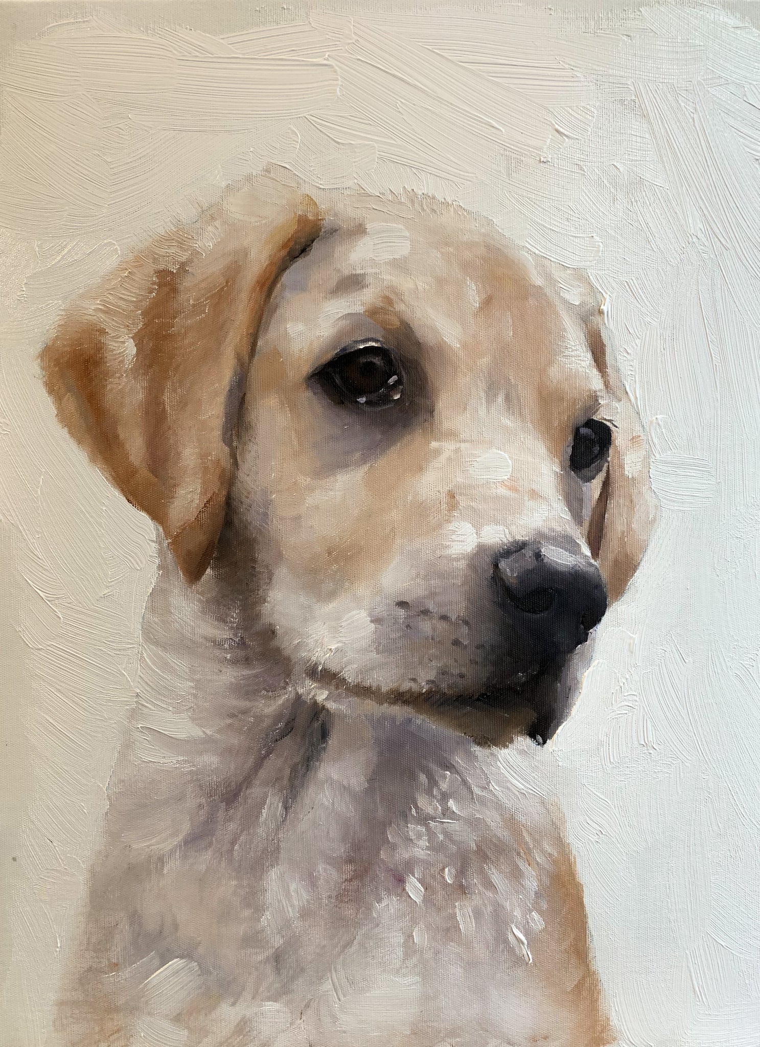 Painting of your store dog