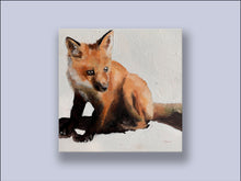Load image into Gallery viewer, Fox Cub - Canvas Wall Art Print
