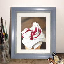 Load image into Gallery viewer, Whippy Ice Cream Painting, Prints, Canvas, Posters, Originals, Commissions, Fine Art  from original oil painting by James Coates

