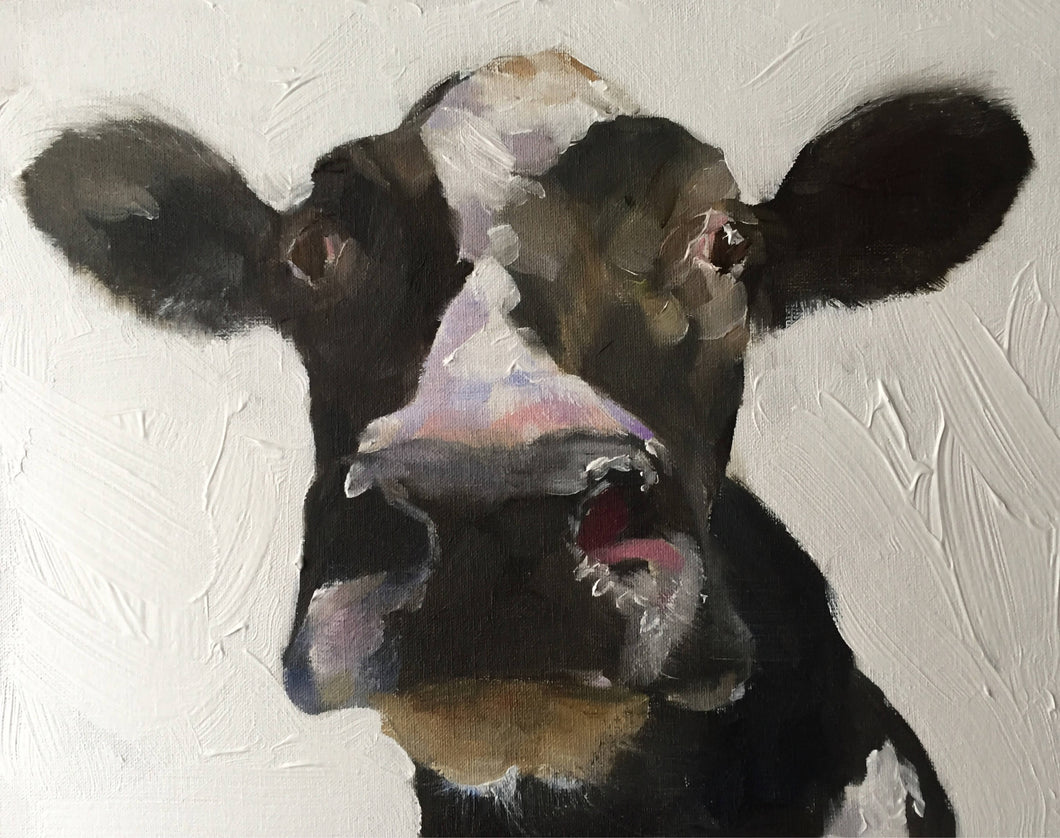 Cow Painting, Prints, Canvas, Posters, Originals, Commissions, Fine Art - from original oil painting by James Coates