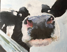 Load image into Gallery viewer, Cow Painting -Cow art - Cow Print - Fine Art - from original oil painting by James Coates
