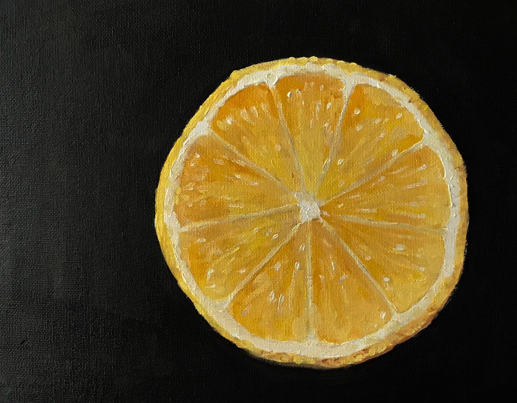 Lemon Painting, PRINTS, CANVAS, Posters, Originals, Commissions, Fine Art - from original oil painting by James Coates