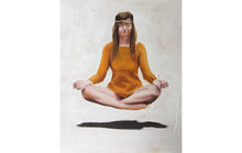 Load image into Gallery viewer, Woman Meditating Painting, Prints, Posters, Originals, Commissions, Fine Art - from original oil painting by James Coates
