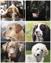 Load image into Gallery viewer, Dog Painting .Dog art,  Dog Prints, Fine Art - from original oil painting by James Coates
