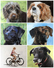 Load image into Gallery viewer, Shaggy Dog Painting, Posters, Prints, Commissions, Fine Art - from original oil painting by James Coates
