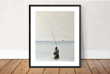 Load image into Gallery viewer, Fishing Painting, Poster, Prints, commissions, Fine Art - from original oil painting by James Coates
