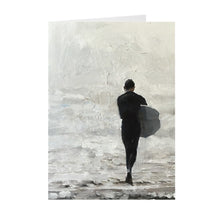 Load image into Gallery viewer, Surfer Painting, Prints, Canvas, Posters, originals, Commissions, Fine Art - from original oil painting by James Coates
