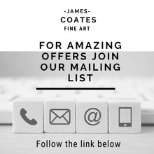 Load image into Gallery viewer, Couple Painting, love Poster, couple Wall art, Canvas Print - Fine Art - from original oil painting by James Coates
