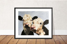 Load image into Gallery viewer, Cow Painting, Cow art, Cow Print ,Fine Art ,from original oil painting by James Coates
