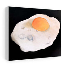 Load image into Gallery viewer, Egg Painting, fried egg Poster, egg Wall art, egg Canvas Print. Fine Art - from original oil painting by James Coates
