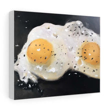 Load image into Gallery viewer, Fried Eggs Painting, Prints, Canvas, Posters, Originals, Commissions, Fine Art from original oil painting by James Coates
