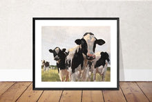 Load image into Gallery viewer, Cows Painting, PRINTS, Canvas Commissions ,Fine Art, from original oil painting by James Coates
