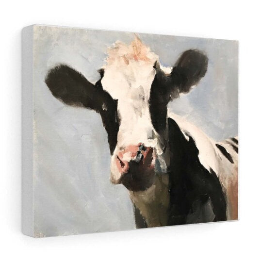 Cow Painting,PRINT, Canvas, Commissions , Cow art, ,Fine Art ,from original oil painting by James Coates